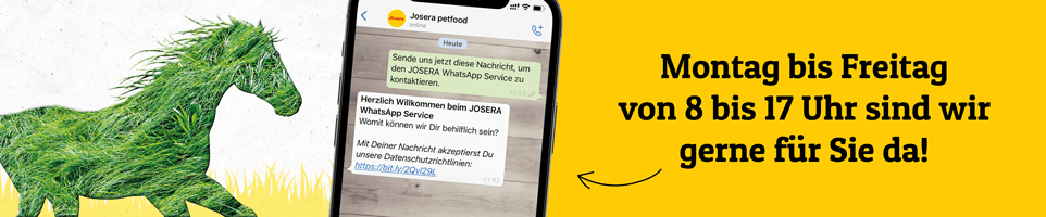 WhatsApp Josera Pferdefutter